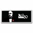 The Godfather 50th Anniversary 4 oz Colorized Silver Bar
