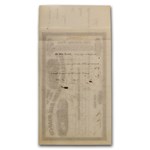 The Grand Union Company Stock Certificate 1st Style (Blue)