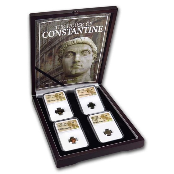 The House of Constantine: 4 Coin Collection (307-361 AD) The House of Constantine: 4 Coin Collection (307-361 AD)