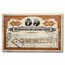 The Lehigh Coal and Navigation Company Stock Certificate (Orange)