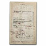 The Lehigh Coal and Navigation Company Stock Certificate (Orange)