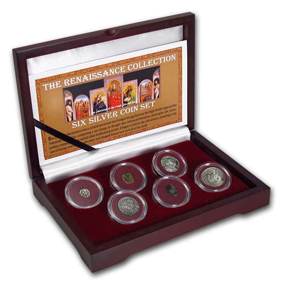 The Renaissance Collection 6-Coin Silver Set The Renaissance Collection 6-Coin Silver Set