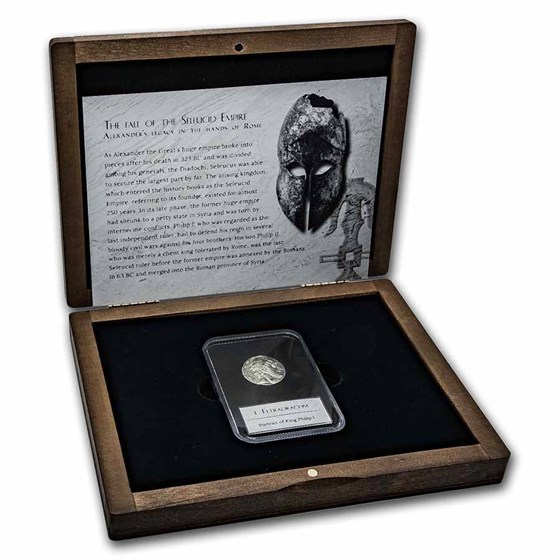 The Seleucid Empire's Fall Silver Tetradrachm Presentation Set The Seleucid Empire's Fall Silver Tetradrachm Presentation Set