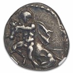 Thessaly, Larissa AR Drachm (c.late 5th Cent. BC) Ch VF NGC 4/4