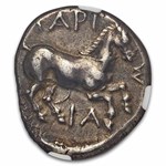 Thessaly, Larissa AR Drachm (c.late 5th Cent. BC) Ch VF NGC 4/4