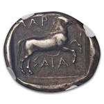 Thessaly, Larissa AR Drachm (c.late 5th Cent. BC) Ch VF NGC