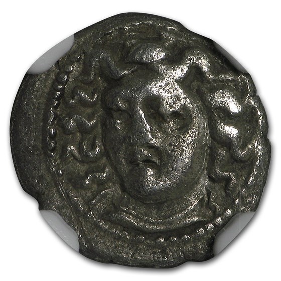 Thessaly Silver AR Obol Larissa (4th Century BC) CH VF NGC Thessaly Silver AR Obol Larissa (4th Century BC) CH VF NGC