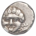 Thrace Apollonia Pontica AR Drachm (late 5th-4th cent BC) VF NGC