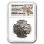 Thrace, Mesambria AR Tetradrachm (175-125 BC) Ch VF NGC 4/4