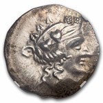 Thrace Thasos AR Tetradrachm Dionysus (2nd-1st Cen. BC) Ch XF NGC