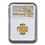 Thracian Gold Stater Lysimachus (305-281 BC) Ch AU NGC (5/4)