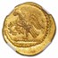 Thracian/Scythian Gold Stater Coson (after 54 BC) MS NGC 4/3
