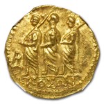 Thracian/Scythian Gold Stater Coson (after 54 BC) MS NGC (4/4)