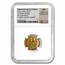 Thracian/Scythian Gold Stater Coson (after 54 BC) MS NGC