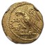 Thracian/Scythian Gold Stater Coson (after 54 BC) MS NGC