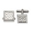Titanium Hammered Cuff Links