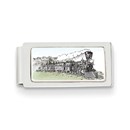 Train Hinged Money Clip - 2 in.