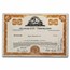 Trans-Beacon Corporation Stock Certificate (Orange)