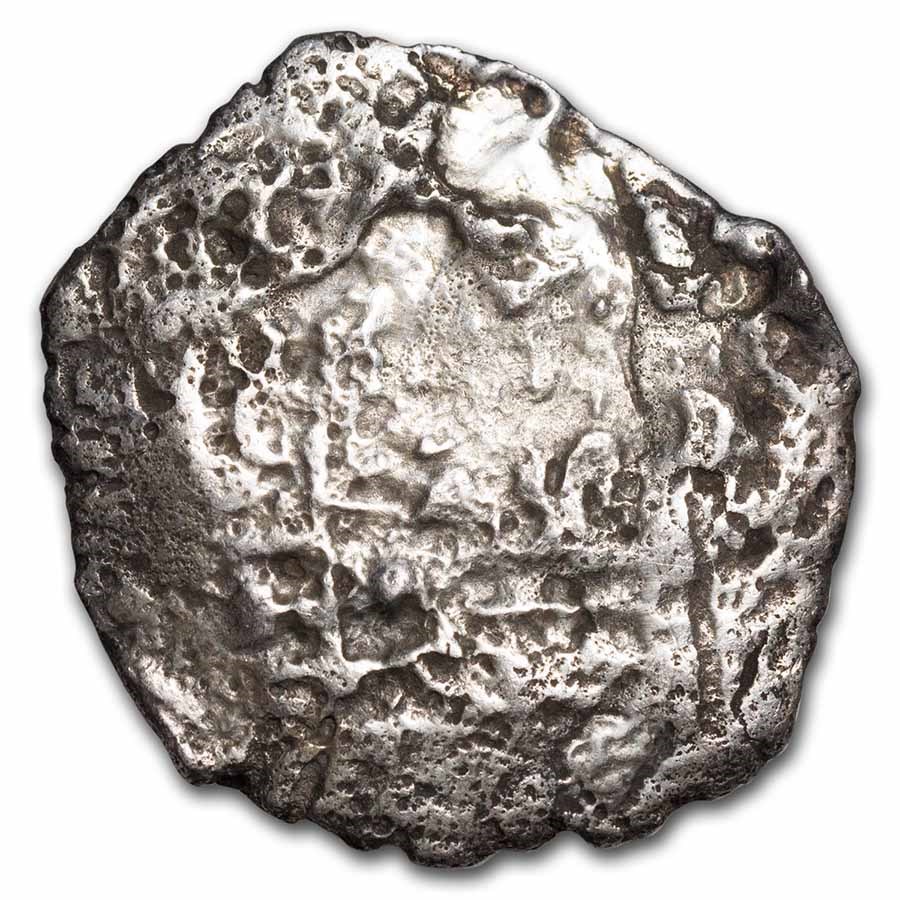 Buy Treasure of the Concepcion Shipwreck Silver 2 Reales (w/Ticket) APMEX