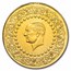 Turkey Gold 100 Atatürk Kurush Monnaie de Luxe (Random) Cleaned