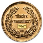 Turkey Gold 100 Atatürk Kurush (Random) BU