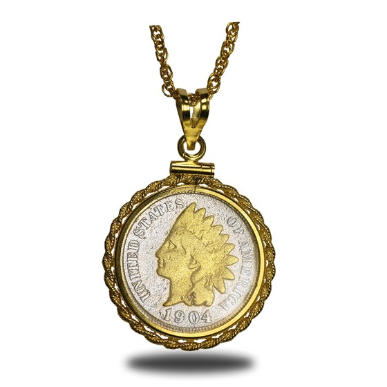U.S. Indian Princess Penny Rope Necklace U.S. Indian Princess Penny Rope Necklace