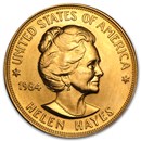 U.S. Mint 1 oz Gold Commemorative Arts Medal Helen Hayes