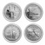 U.S. Mint $1 Silver Commem BU/Proof (ASW .7734 oz, Capsule Only)