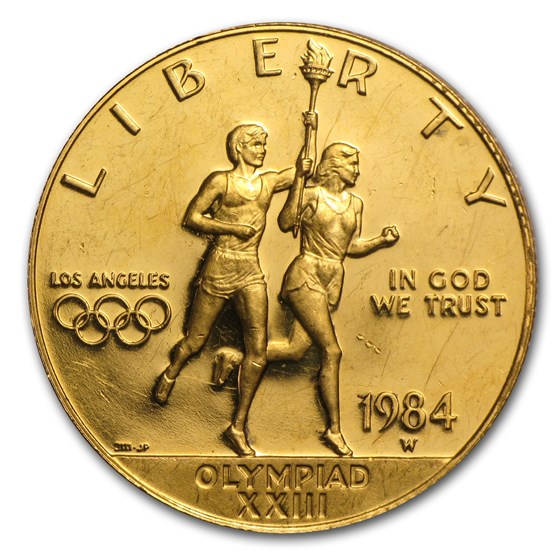 U.S. Mint $10 Gold Commemorative AGW .4838 (Abrasions) U.S. Mint $10 Gold Commemorative AGW .4838 (Abrasions)