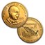 U.S. Mint 5-Coin 1 oz Gold Commemorative Arts Medallion Set