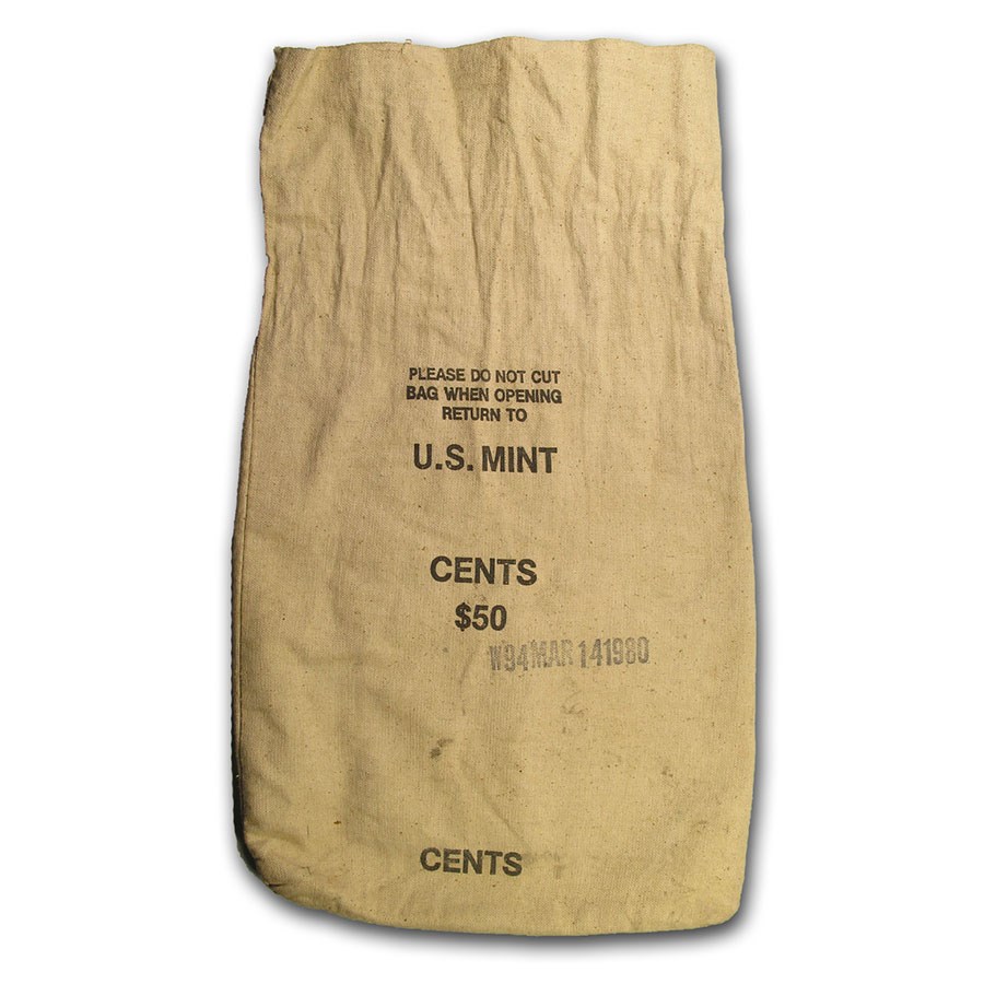 U.S. Mint $50 Cent Canvas Bag (USED)