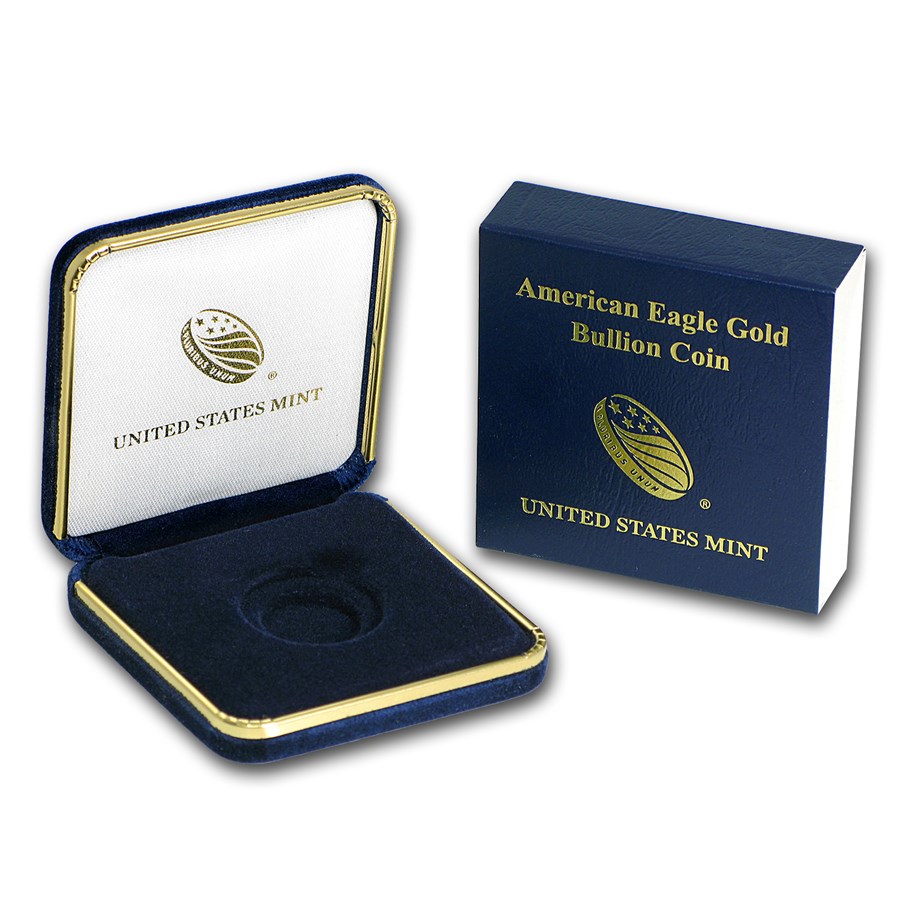U.S. Mint Box - 1/4 oz Gold American Eagle (Empty)