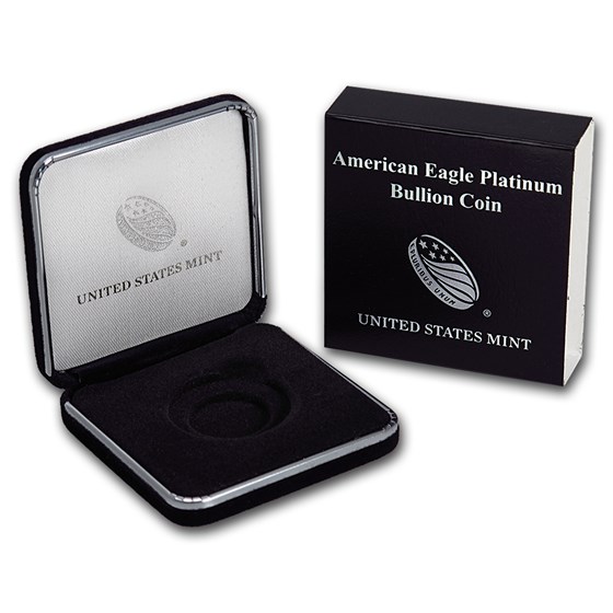 U.S. Mint Box - 1 oz Platinum American Eagle (Empty)