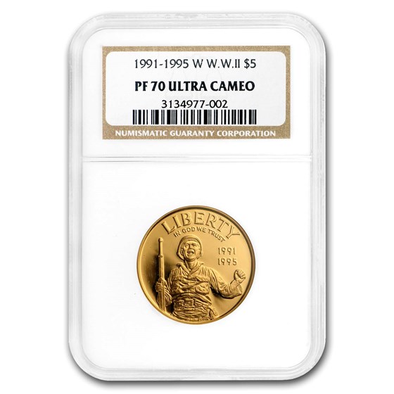 U.S. Mint Gold $5 Commem MS & PF-70 NGC/PCGS U.S. Mint Gold $5 Commem MS & PF-70 NGC/PCGS
