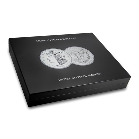 U.S. Mint Morgan Silver Dollar 40-Piece Black Presentation Box