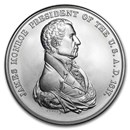 U.S. Mint Silver James Monroe Presidential Medal