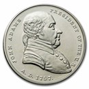 U.S. Mint Silver John Adams Presidential Medal