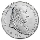 U.S. Mint Silver John Adams Presidential Medal