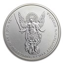 Ukraine 1 oz Silver Archangel Michael BU (Abrasions, Spotted)