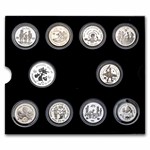 UNICEF International Year of the Child Silver 30-Coin Proof Set