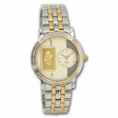 Unisex 1 gram Gold PAMP Rosa Two-Tone Watch