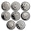 United Nations Year of the Child 26 Coin Silver Type Set