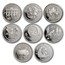 United Nations Year of the Child 26 Coin Silver Type Set
