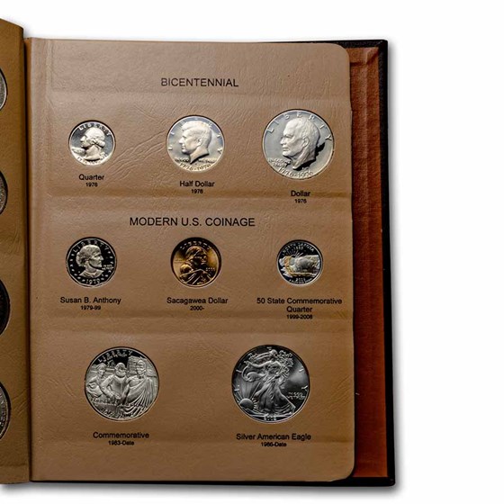 Buy United States Type Set Complete Dansco Album APMEX