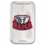 University of Alabama 1 oz Silver Colorized Bar (in TEP)