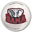 University of Alabama 1 oz Silver Colorized Round (in TEP)