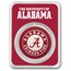 University of Alabama 1 oz Silver Colorized Round (in TEP)