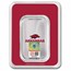 University of Arkansas 1 oz Silver Colorized Bar (in TEP)