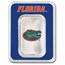 University of Florida 1 oz Silver Colorized Bar (in TEP)