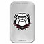 University of Georgia 1 oz Silver Colorized Bar (in TEP)